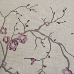 Кресло с изображением сакуры Aubrey Classical Armchair beige flax варинант исполнения - 4 | Loft Concept в Ижевске