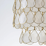 Подвесной светильник с декором из натуральной морской ракушки Iridescent Light варинант исполнения - 9 | Loft Concept в Ижевске