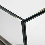 Тумбочка зеркальная с ящиком Mirror Chrome Cabinet варинант исполнения - 3 | Loft Concept в Ижевске