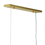 Люстра прямоугольная с белыми цилиндрическими абажурами White Ribbon варинант исполнения - 3 | Loft Concept в Ижевске