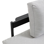 Диван-шезлонг черный Annet варинант исполнения - 3 | Loft Concept в Ижевске