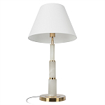 Настольная лампа с белым конусовидным абажуром More Tender варинант исполнения - 3 | Loft Concept в Ижевске