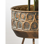 Железное кашпо Boston варинант исполнения - 8 | Loft Concept в Ижевске