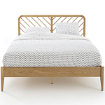 Кровать из массива дуба Reyer Oak Bed варинант исполнения - 2 | Loft Concept в Ижевске