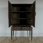 Кабинетный шкаф Elsa Dreams Walnut с 2-мя ящиками варинант исполнения - 4 | Loft Concept в Ижевске