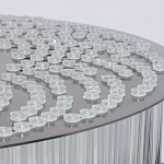 Люстра круглая с прозрачными стеклянными трубками Nembus варинант исполнения - 10 | Loft Concept в Ижевске