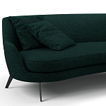 Мебельная ткань Шенилл темно-зеленый цвет 138 см T4-36 варинант исполнения - 5 | Loft Concept в Ижевске