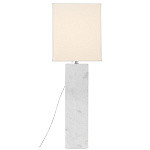 Настольная лампа на прямоугольном корпусе с тканевым абажуром One Piece Support варинант исполнения - 3 | Loft Concept в Ижевске