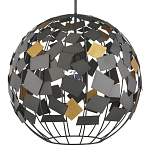 Люстра в форме сферы с декором из металлических квадратов Path to the Stars варинант исполнения - 2 | Loft Concept в Ижевске