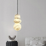 Подвесной светильник с фигурными плафонами Stone Triad варинант исполнения - 7 | Loft Concept в Ижевске