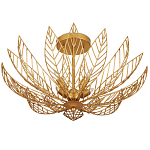 Потолочный светильник Золотые листья  Golden Petals варинант исполнения - 2 | Loft Concept в Ижевске