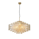 Люстра многоярусная с декором из натуральной морской ракушки Iridescent Light варинант исполнения - 10 | Loft Concept в Ижевске