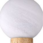 Бра цилиндрической формы с 2-мя плафонами белого цвета Marble Glow варинант исполнения - 4 | Loft Concept в Ижевске