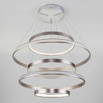 Люстра Light Ring Vertical Silver 5 колец серебро варинант исполнения - 3 | Loft Concept в Ижевске