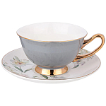 Чайный набор из фарфора на 6 персон Grey Tea Porcelain Set варинант исполнения - 3 | Loft Concept в Ижевске