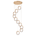 Люстра светодиодная Golden Shackle варинант исполнения - 4 | Loft Concept в Ижевске