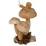 Статуэтка из дерева улитка Animals of the World варинант исполнения - 4 | Loft Concept в Ижевске