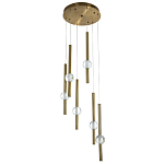 Каскадная люстра Celestin Spheres Brass Chandelier варинант исполнения - 1 | Loft Concept в Ижевске