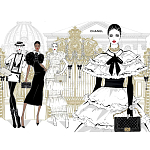 Megan Hess. Elegance варинант исполнения - 4 | Loft Concept в Ижевске