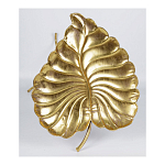 Столик приставной с столешницей Тропический лист Tropical Forest gold варинант исполнения - 4 | Loft Concept в Ижевске