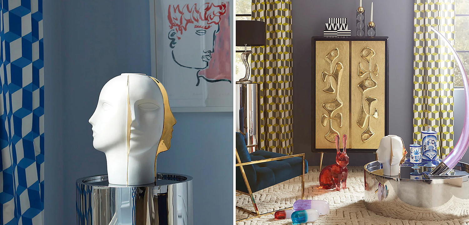 Ваза Jonathan Adler ATLAS SPLIT VASE Ваза Jonathan Adler ATLAS SPLIT VASE - Loft-Concept в Ижевске