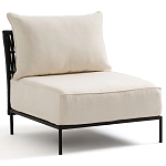 Уличное кресло Alaric Armchair Black варинант исполнения - 1 | Loft Concept в Ижевске