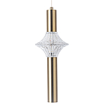 Подвесной светильник Toussaint Metal Tube Brass Hanging Lamp варинант исполнения - 1 | Loft Concept в Ижевске