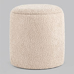Пуфик Бежевое Букле Poof Alice Beige Boucle  варинант исполнения - 5 | Loft Concept в Ижевске