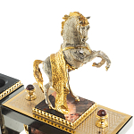 Настольный письменный набор из яшмы и долерита с декором в виде коня Manager Organizer варинант исполнения - 4 | Loft Concept в Ижевске