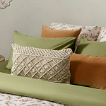 Чехол на подушку с макраме бежевого цвета Macrame варинант исполнения - 7 | Loft Concept в Ижевске