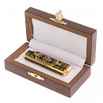 Зажигалка газовая с гравировкой Герба РФ в деревянной коробке Metal Lighters варинант исполнения - 3 | Loft Concept в Ижевске