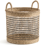 Круглая плетеная корзина Renee Wicker Basket варинант исполнения - 1 | Loft Concept в Ижевске