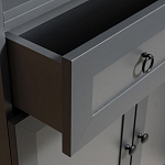 Стеллаж с ящиком и 2-мя дверцами Percent Rack варинант исполнения - 6 | Loft Concept в Ижевске