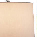 Настольная лампа керамическая с бело-синими мазками Painterly Strokes варинант исполнения - 2 | Loft Concept в Ижевске