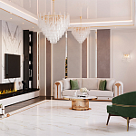 Бра с подвесками из рифленного стекла в форме капель Textured Glass варинант исполнения - 4 | Loft Concept в Ижевске