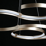 Люстра подвесная светодиодная в виде волнообразной ленты Ribbon Vortex варинант исполнения - 22 | Loft Concept в Ижевске