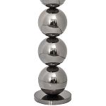 Торшер с основанием в виде металлических сфер Balance Floor Lamp Black варинант исполнения - 2 | Loft Concept в Ижевске