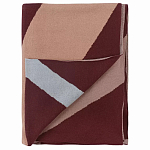 Плед из хлопка с геометрическим рисунком Elan Stripe Addison варинант исполнения - 1 | Loft Concept в Ижевске