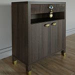 Комод Elsa Dreams Walnut Двухстворчатый  варинант исполнения - 3 | Loft Concept в Ижевске