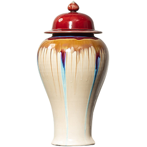 Ваза Beige Colored Rainbow Vase