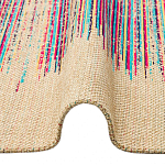 Ковер с геометрическим узором из комбинированного состава Full rhythm варинант исполнения - 2 | Loft Concept в Ижевске