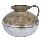 Ваза металлическая с ручкой Bygone Era варинант исполнения - 1 | Loft Concept в Ижевске