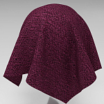 Мебельная ткань Шенилл фиолетовый цвет 138 см T4-27 варинант исполнения - 11 | Loft Concept в Ижевске