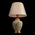 Настольная лампа бежевая с изображением птиц Slip Away варинант исполнения - 4 | Loft Concept в Ижевске