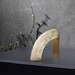 Прикроватная лампа из мрамора в форме дуги Rainbow Light варинант исполнения - 3 | Loft Concept в Ижевске