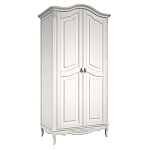 Шкаф белый из массива бука в стиле прованс White Provence варинант исполнения - 3 | Loft Concept в Ижевске