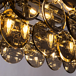 Люстра с круглыми стеклянными подвесками Cardiel Smok Glass Chandelier варинант исполнения - 3 | Loft Concept в Ижевске