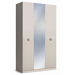 Шкаф трёхдверный с 1-ой зеркальной дверью Satin Furniture варинант исполнения - 1 | Loft Concept в Ижевске