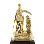 Часы настольные бронзовые из натурального камня Яшма Stone Clock варинант исполнения - 4 | Loft Concept в Ижевске