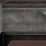 Консоль прямоугольная серая с 4-мя выдвижными ящиками Grany варинант исполнения - 4 | Loft Concept в Ижевске